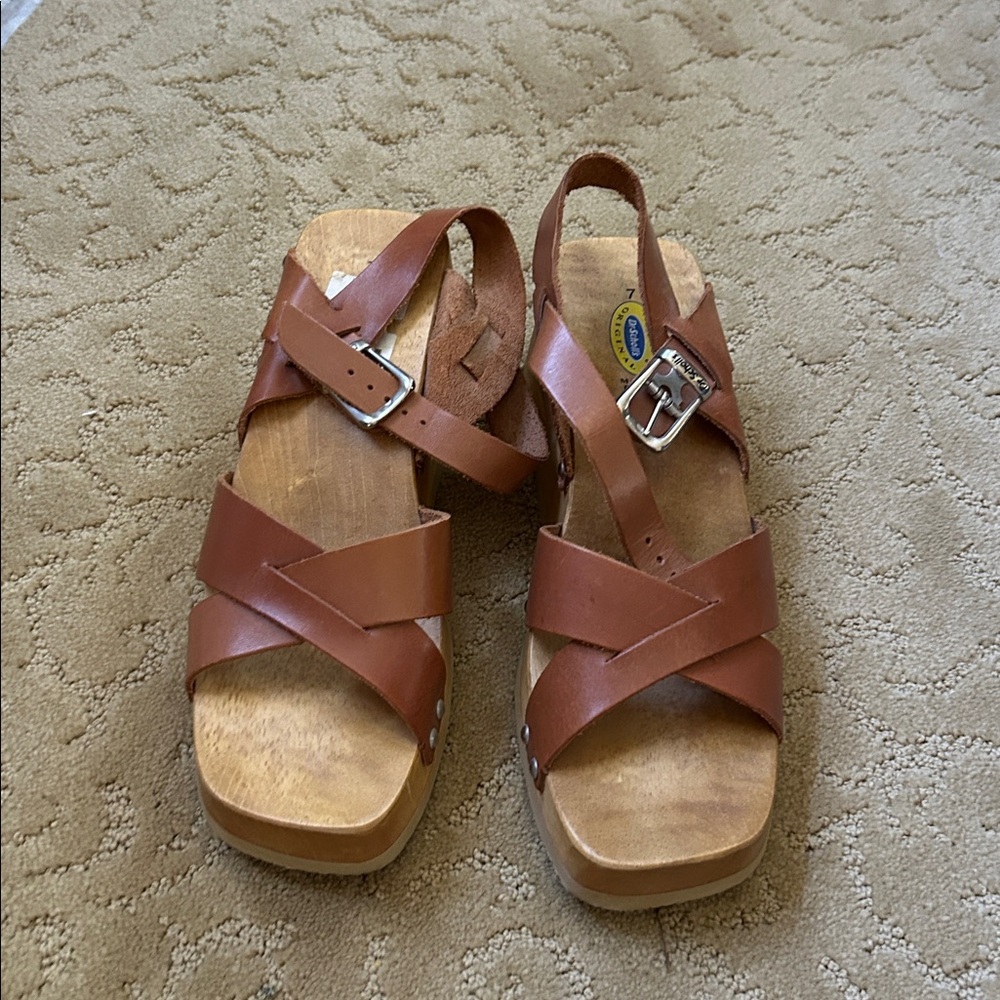 Dr Scholl’s wedge platform sandals 7